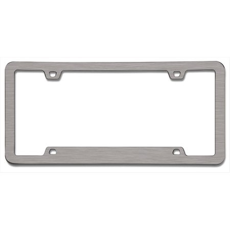 STRIKER Neo Sport License Plate Frame, Brushed Nickel ST55952